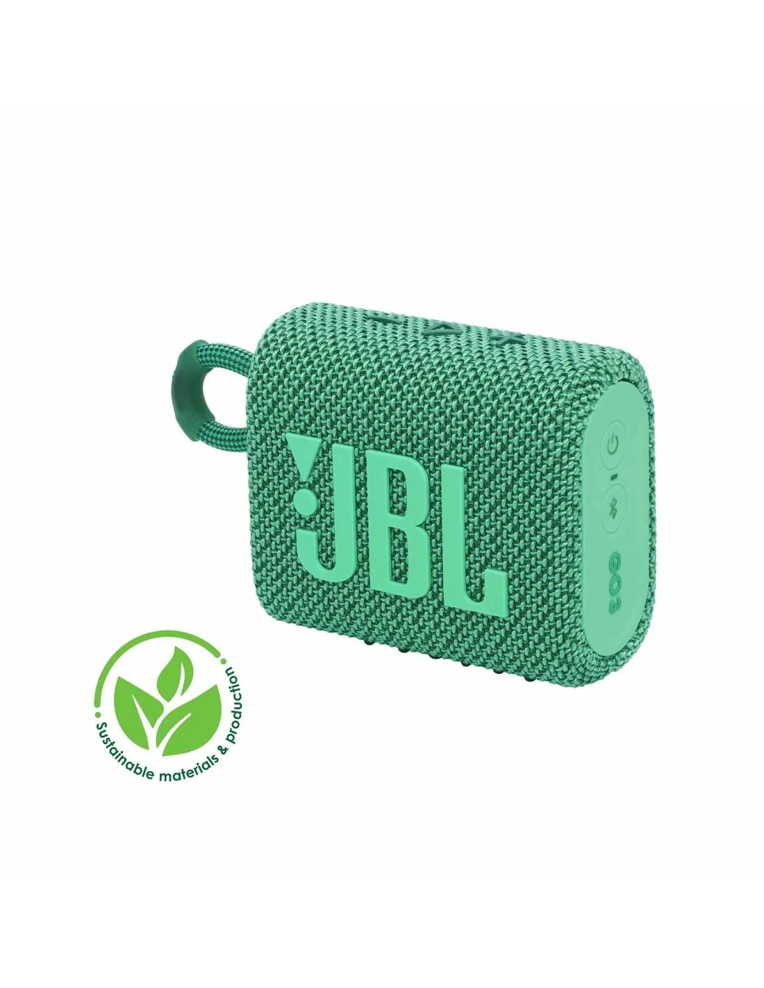 JBL GO3 ECO Green Altavoz portátil inalámbrico