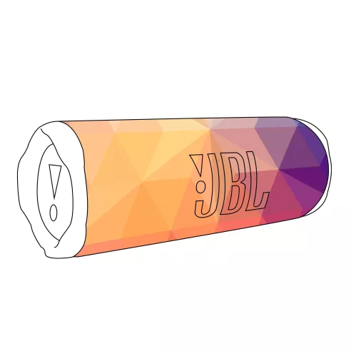 Custom JBL Flip 6 Bluetooth speaker with your logo