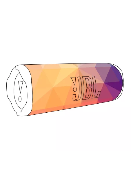 Custom JBL Flip 6 Bluetooth speaker with your logo