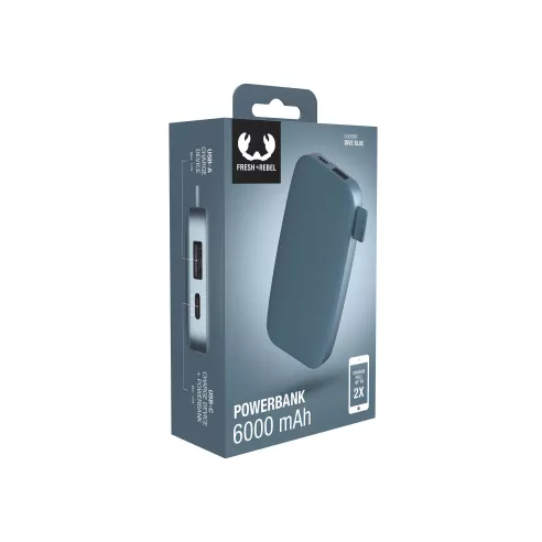 Fresh n Rebel Powerbank 6000 mAh USB-C