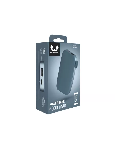 Fresh n Rebel Powerbank 6000 mAh USB-C