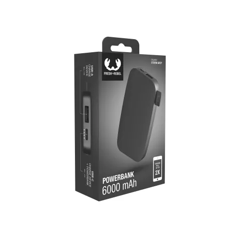 Fresh n Rebel Powerbank 6000 mAh USB-C