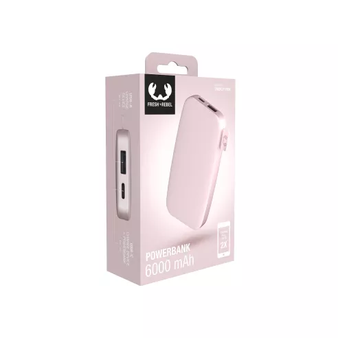 Fresh n Rebel Powerbank 6000 mAh USB-C