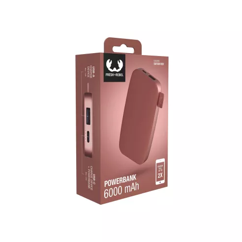 Fresh n Rebel Powerbank 6000 mAh USB-C