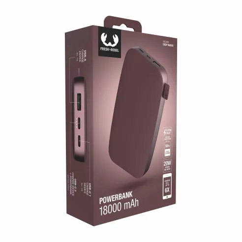 Fresh n Rebel Powerbank 18000 mAh USB-C