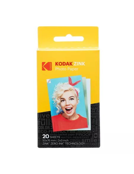 Kodak Zink 2x3' Pack 20 pcs
