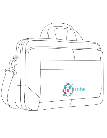 Case Logic Notion Briefcase 15.6' Black