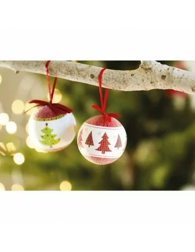 Christmas bauble in gift box SNOWY |...