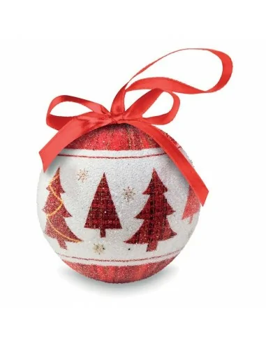 Christmas bauble in gift box SNOWY |...