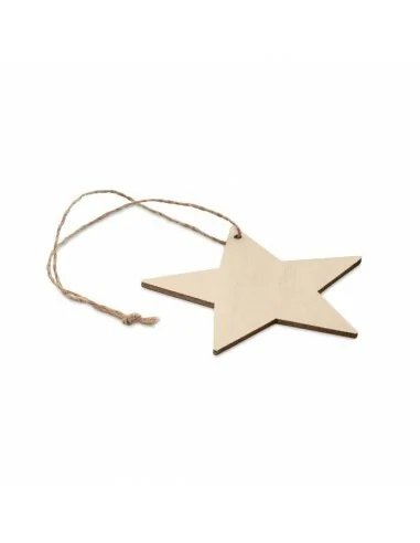 Wooden star shaped hanger ESTY | CX1476