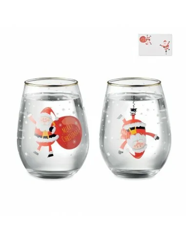 Set de 2 vasos de Navidad NOEL | CX1501