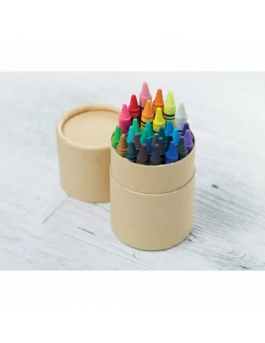 30 wax crayons STRIPER | IT2349