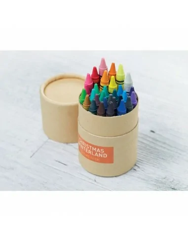 30 wax crayons STRIPER | IT2349