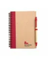 Recycled paper notebook + pen SONORA PLUS | IT3775