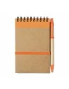 Recycled paper notebook + pen SONORA | IT3789
