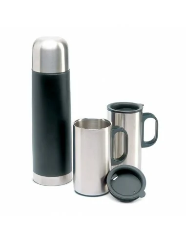 Insulation flask with 2 mugs ISOSET |...