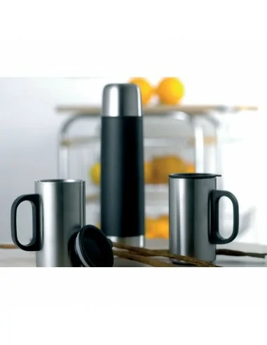 Insulation flask with 2 mugs ISOSET |...