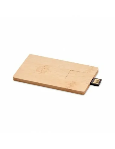Memoria USB 16GB carcasa bambú...
