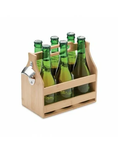 Caja de bambú para 6 cervezas CABAS |...