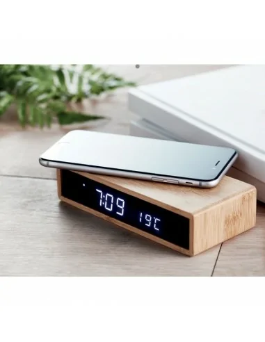Wireless charger in bamboo MORO | MO6139