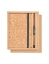 A5 cork notebook and pen set SUBER SET | MO6202