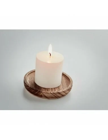 Porta velas madera PENTAS | MO6282