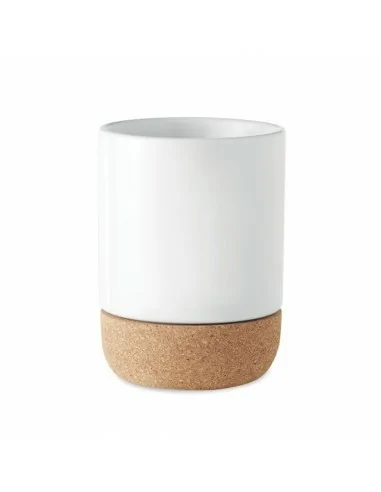 Sublimation mug with cork base...