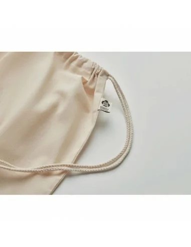 Organic cotton drawstring bag YUKI |...