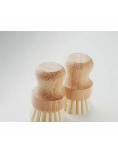 Set of vegetable bamboo brushes...