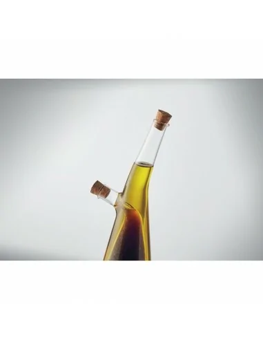 Botella cristal aceite vinagre...