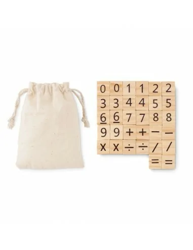 Wood educational counting game...