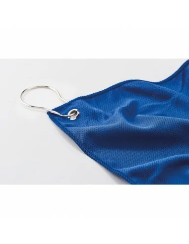 RPET golf towel with hook clip TOWGO...