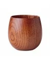 Vaso de madera de roble 250 ml OVALIS | MO6553