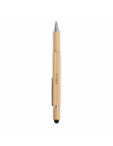 Bolígrafo bambú nivel TOOLBAM | MO6559