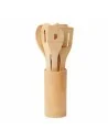 Set utensilios cocina de bambú KYA | MO6597