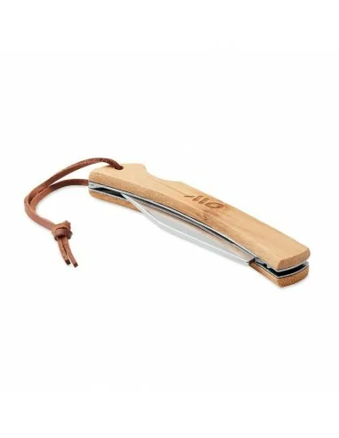 Cuchillo plegable de bambú MANSAN
