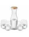 Set bebida vidrio reciclado PICCADILLY | MO6656