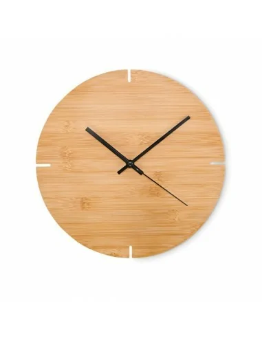 Reloj redondo pared de bambú ESFERE |...