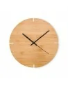 Reloj redondo pared de bambú ESFERE | MO6792