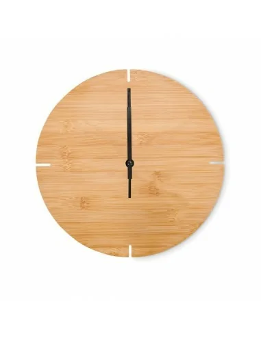 Reloj redondo pared de bambú ESFERE |...