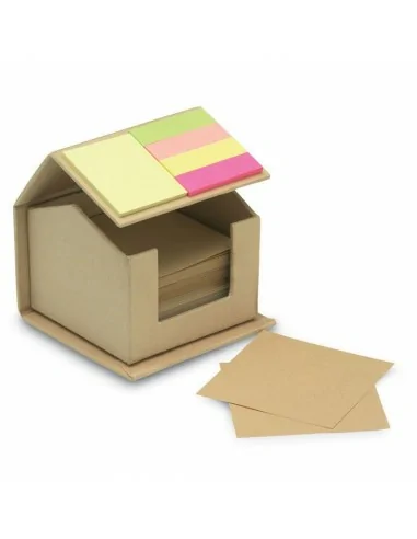 Recycled carton sticky notes...