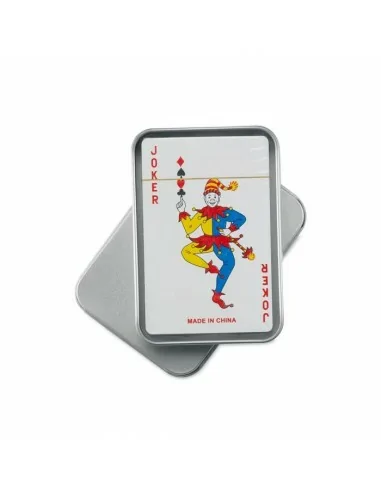 Playing cards in tin box AMIGO | MO7529