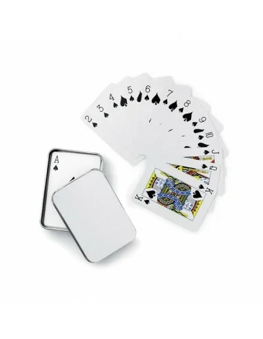 Playing cards in tin box AMIGO | MO7529