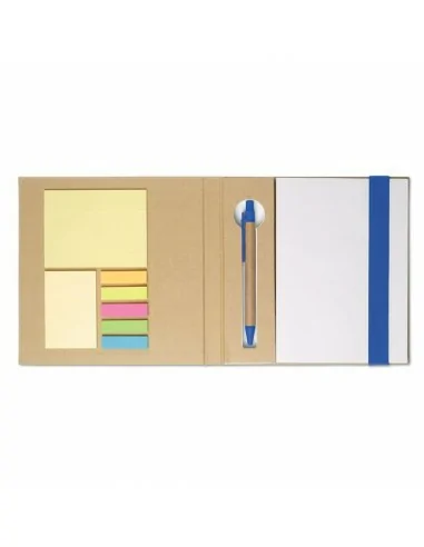 Notebook w/ sticky notes and pen...