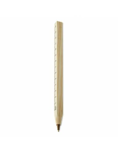 Bolígrafo con regla WOODAVE | MO8200