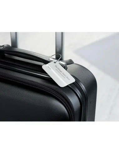 Aluminium luggage tag TAGGY | MO8352