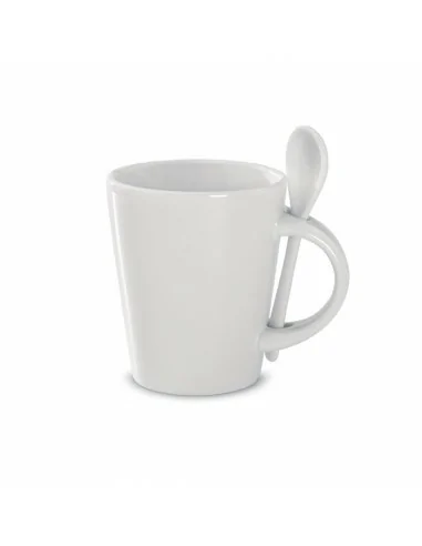 Sublimation mug with spoon...