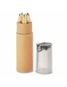 6 lápices de color en tubo PETIT LAMBUT | MO8580
