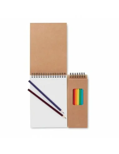 Set de lápices y cuaderno COLOPAD |...