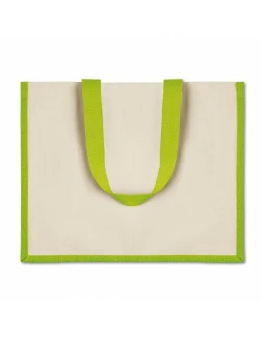 Jute and canvas shopping bag CAMPO DE...